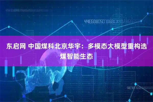 东启网 中国煤科北京华宇：多模态大模型重构选煤智能生态