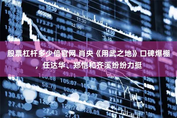 股票杠杆多少倍官网 肖央《用武之地》口碑爆棚，任达华、郑恺和齐溪纷纷力挺