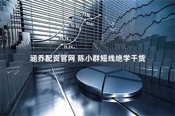 涵乔配资官网 陈小群短线绝学干货