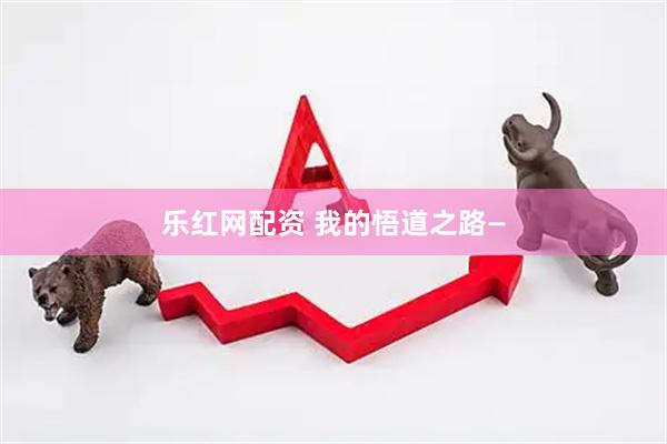 乐红网配资 我的悟道之路—