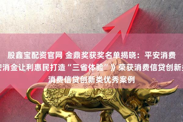 股鑫宝配资官网 金鼎奖获奖名单揭晓：平安消费金融《平安消金让利惠民打造“三省体验”》荣获消费信贷创新类优秀案例